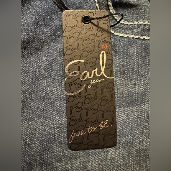 Earl Jeans Denim Capris Size 20W - Picture 11 of 11